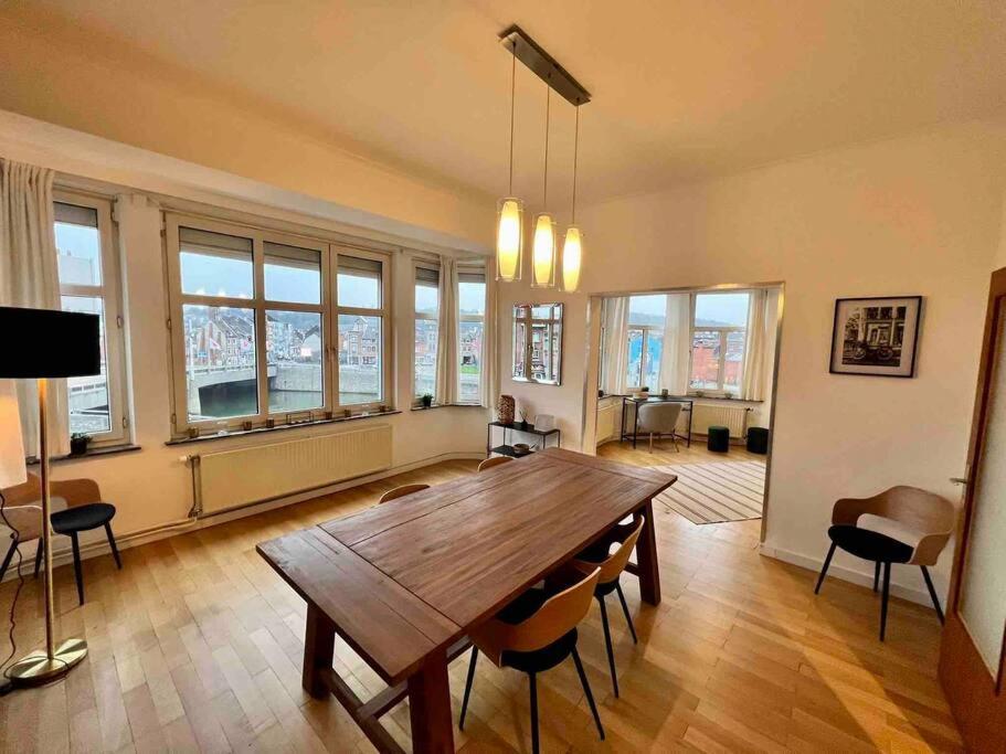 Bellevue - Grand Appartement Pour 5 Sur Les Quais De La Meuse Liège Zewnętrze zdjęcie