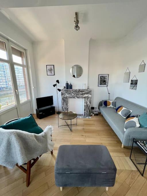 Bellevue - Grand Appartement Pour 5 Sur Les Quais De La Meuse Liège Zewnętrze zdjęcie